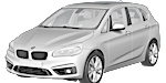 BMW F45 U024B Fault Code